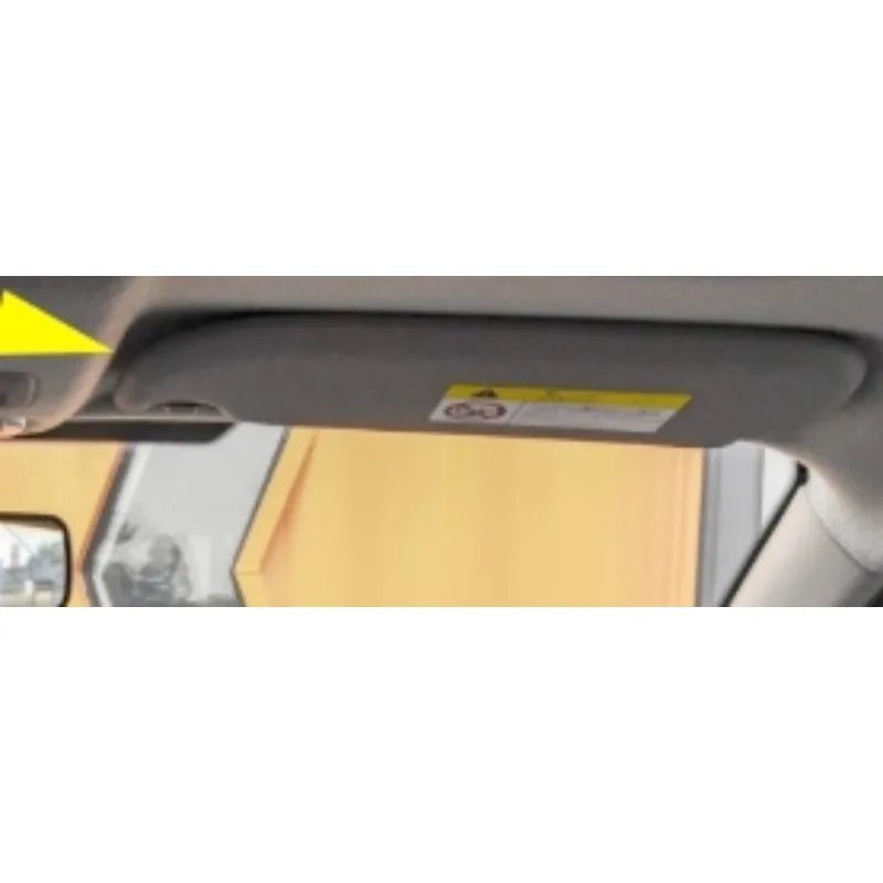 أصلي لبيجو 301 لسيتروين C-Elysee 2014- C3-XR C3L حاجب من الشمس الأيمن مع مرآة مكياج جديدة تمامًا