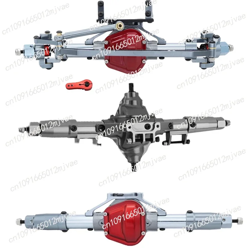 

in stock1/10 Metal front, middle and rear axle SCX10 90021 90027 90028 Six-wheel drive in stock