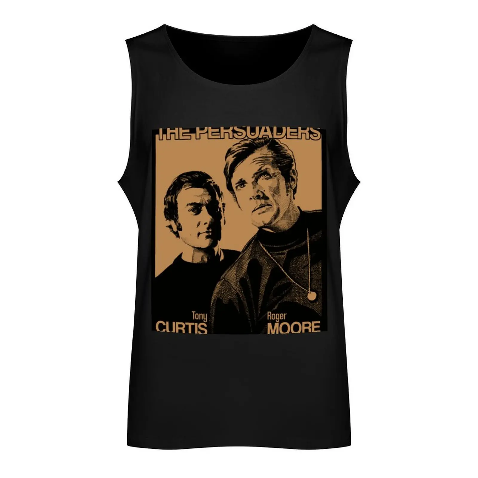 Poster The Persuaders Classic . Tank Top Men's fitness t-shirt anime gym