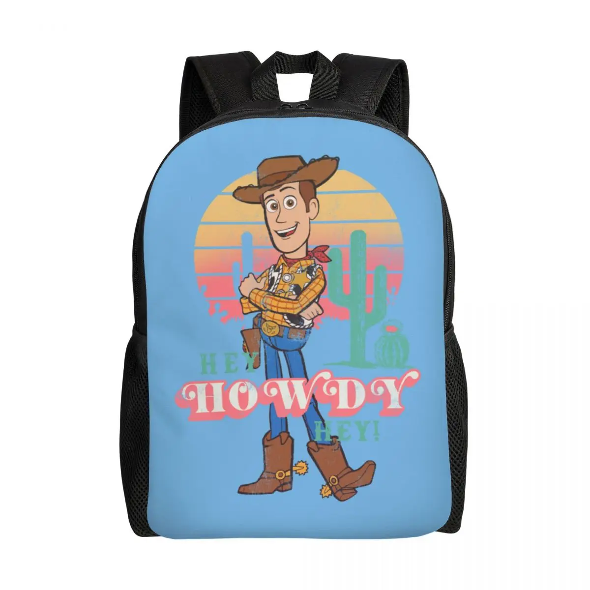 Custom Toy Story Woody Anime Travel Backpack Women Men School Computer Bookbag College Student Daypack Bags