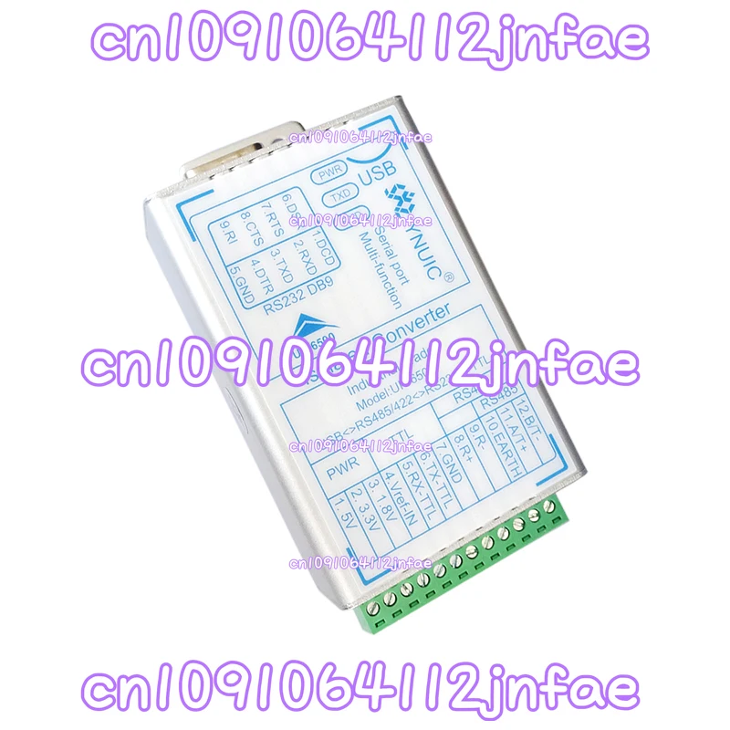 Ultra High Speed Isolated USB To 485 422 232 Baud Rate 15Mbps Industrial Serial Converter