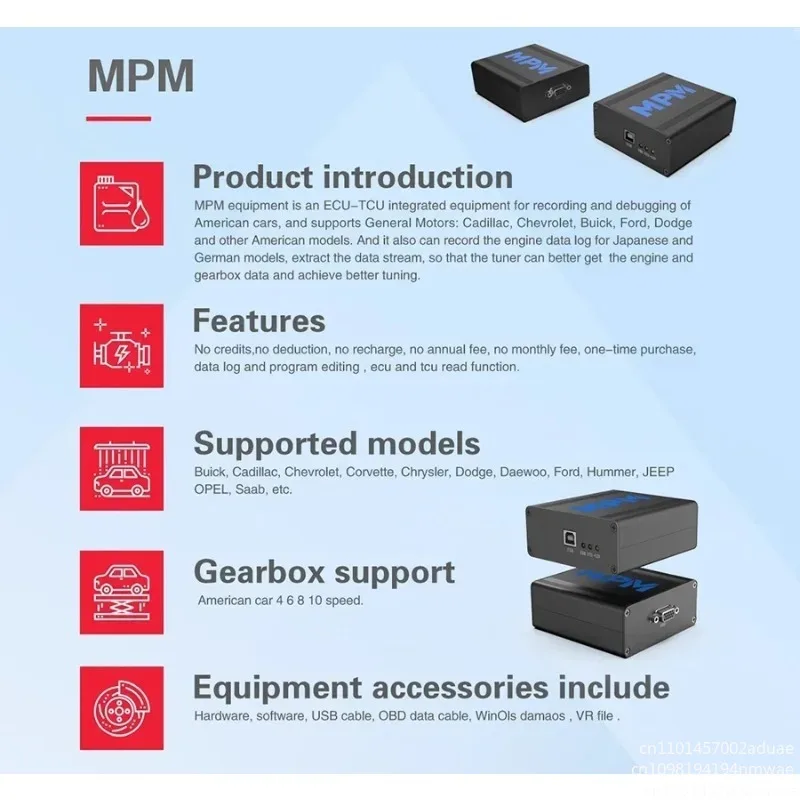 MPM ECU Programmer Tuners 5.1.58
