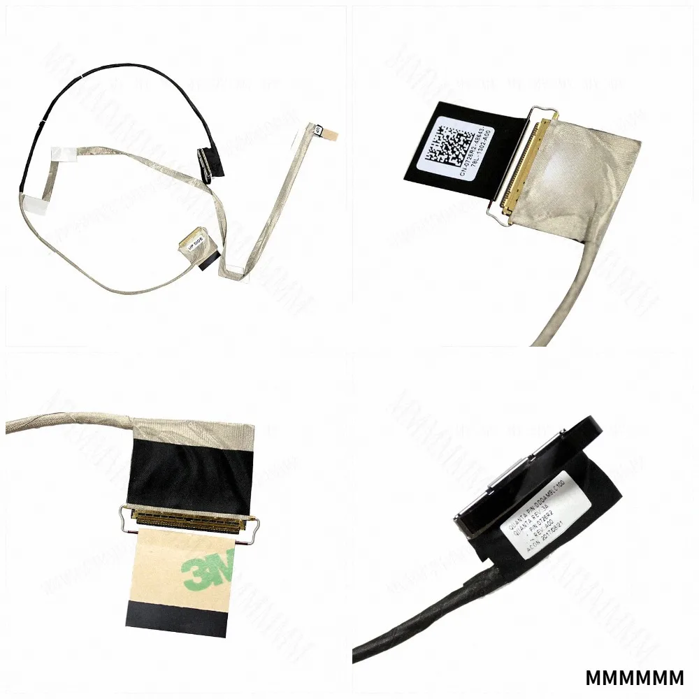 TT  0726R2 For DELL 15 7000 7557 7559 4K LCD LVDS Video Touch Screen Flex Cable