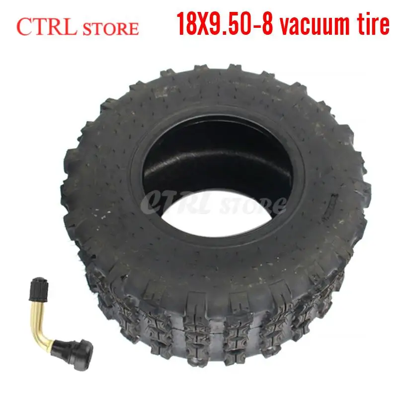 18 * 9.50-8 inch vacuum tire suitable for lawn mower butterfly wheel, agricultural machinery wheel, beach car, lawn wheel