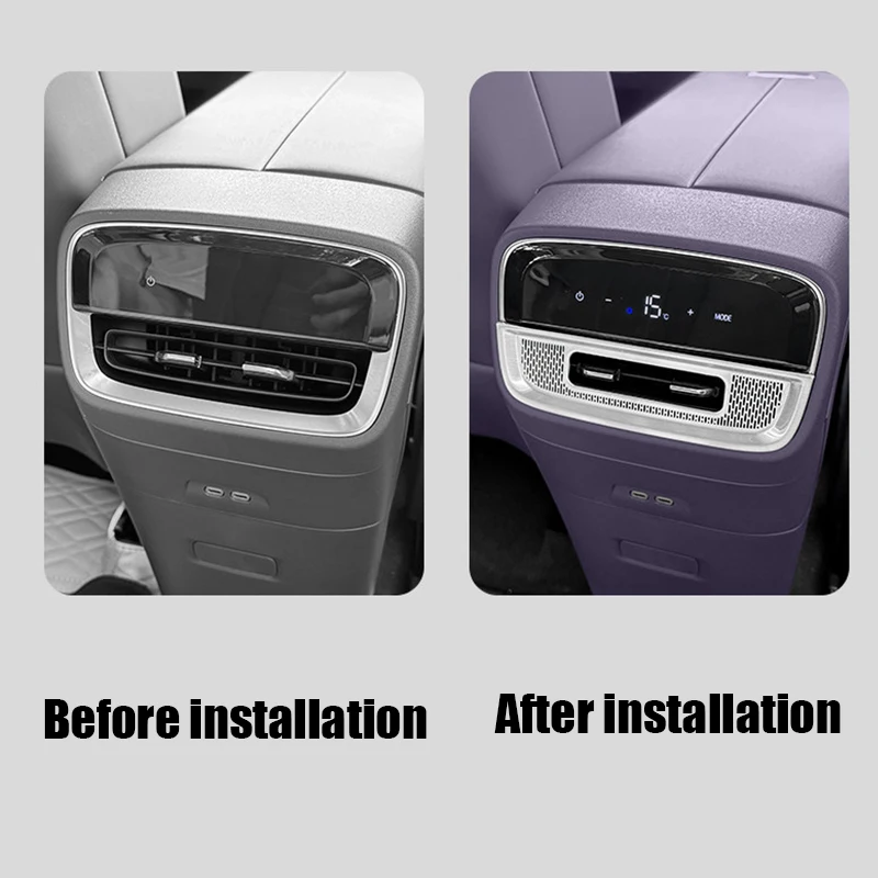 For Buick Electra E7 2026 2027 Rear exhaust vent protective cover made of stainless steel material for interior use
