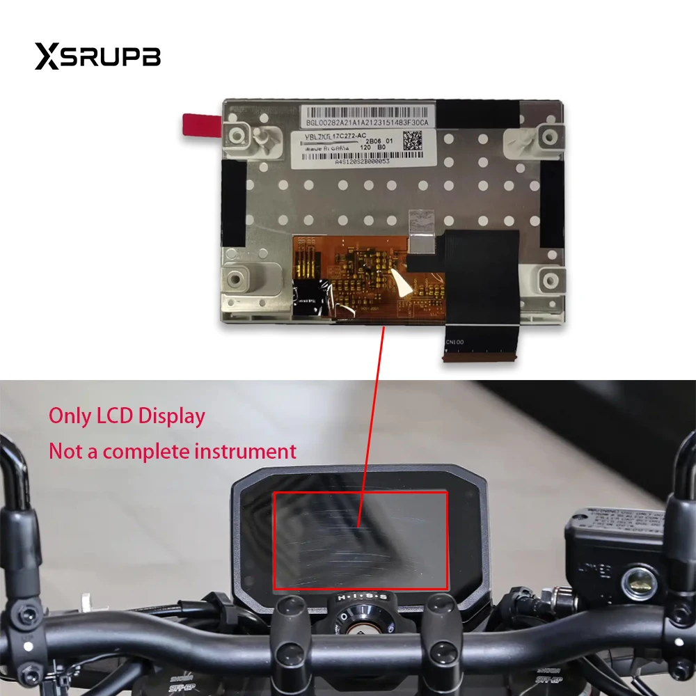 

Оригинальный 5-дюймовый ЖК-дисплей HSD050JDW2-D20 VPLZK-17C272-AC для мотоциклов Honda Xadv 2022, Xadv 750, CB750, замена ЖК-дисплея