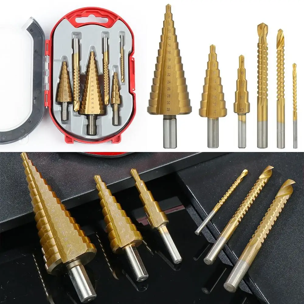 conjunto-de-brocas-escalonadas-de-titanio-premium-precision-tools-douradas-multitamanhos-para-abertura-de-furos