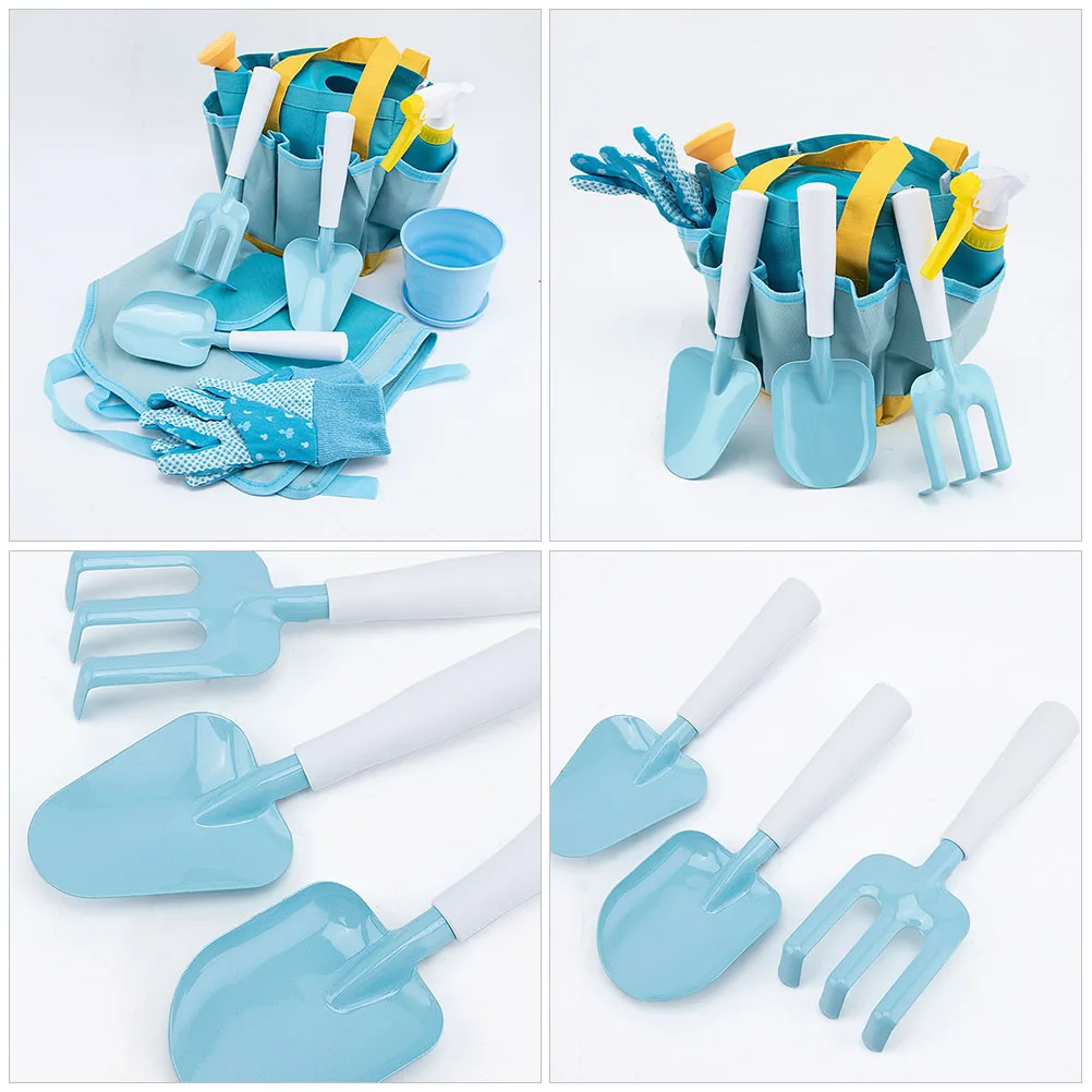 

1 set 1 Set Garden Mini Shovels Rake Watering Can Kids Planting Tools Lightweight Comfort Grip Beach Sand Yard Outdoor