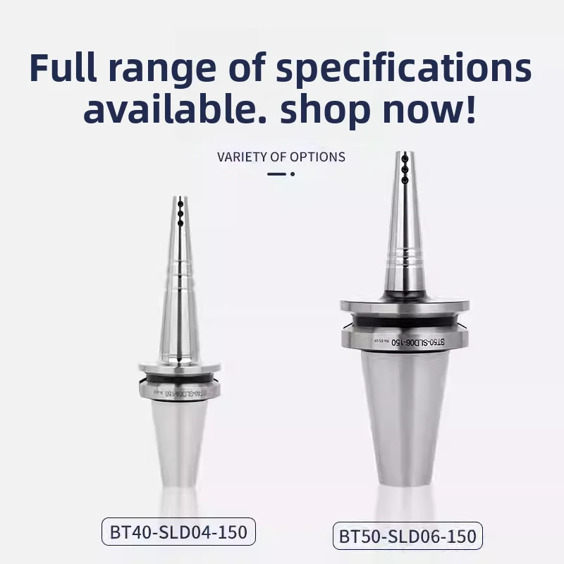 High Precision Small Diameter Side-Lock Tool Holder BT40/BT50 for CNC Machining Centers, High-Speed SLD Side-Lock Cutter