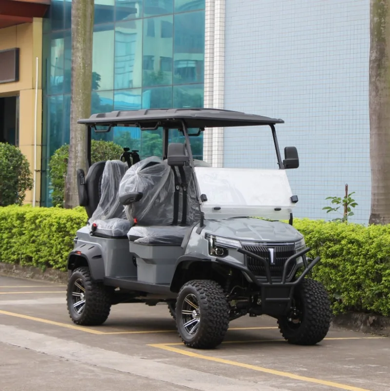 Airo 4 Seat Electric Off-Road Golf Cart 5KW AC Motor Lithium Battery 100km Range Club Car Golf Buggy Utility