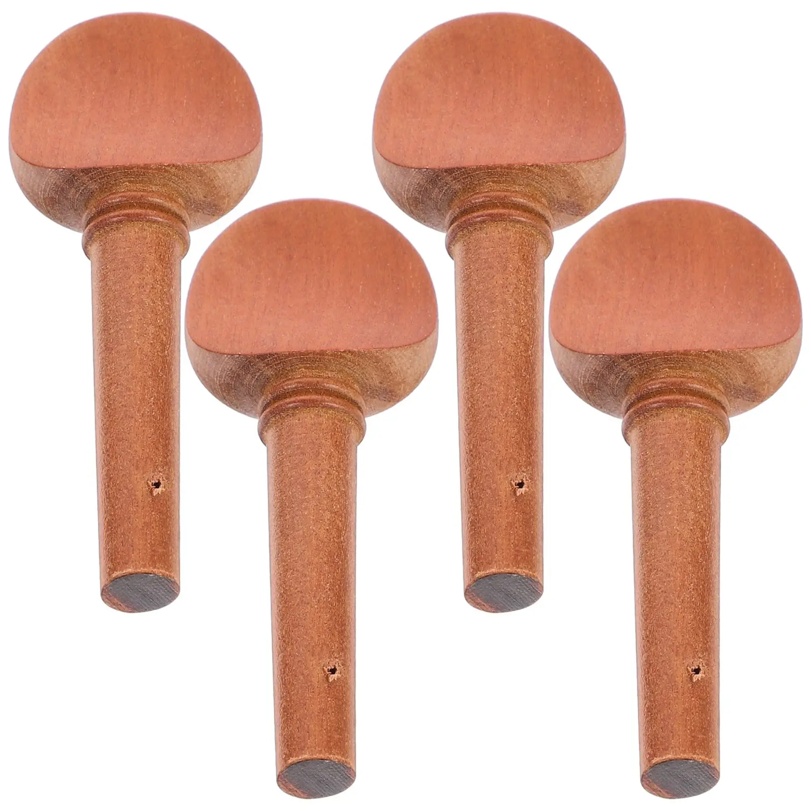 

4 Pcs Turner Pegs Jujube Wood Wood Crafts Tuning Pegs Tuning Accessories Durable Replacement Parts Musical Instrument Hardware