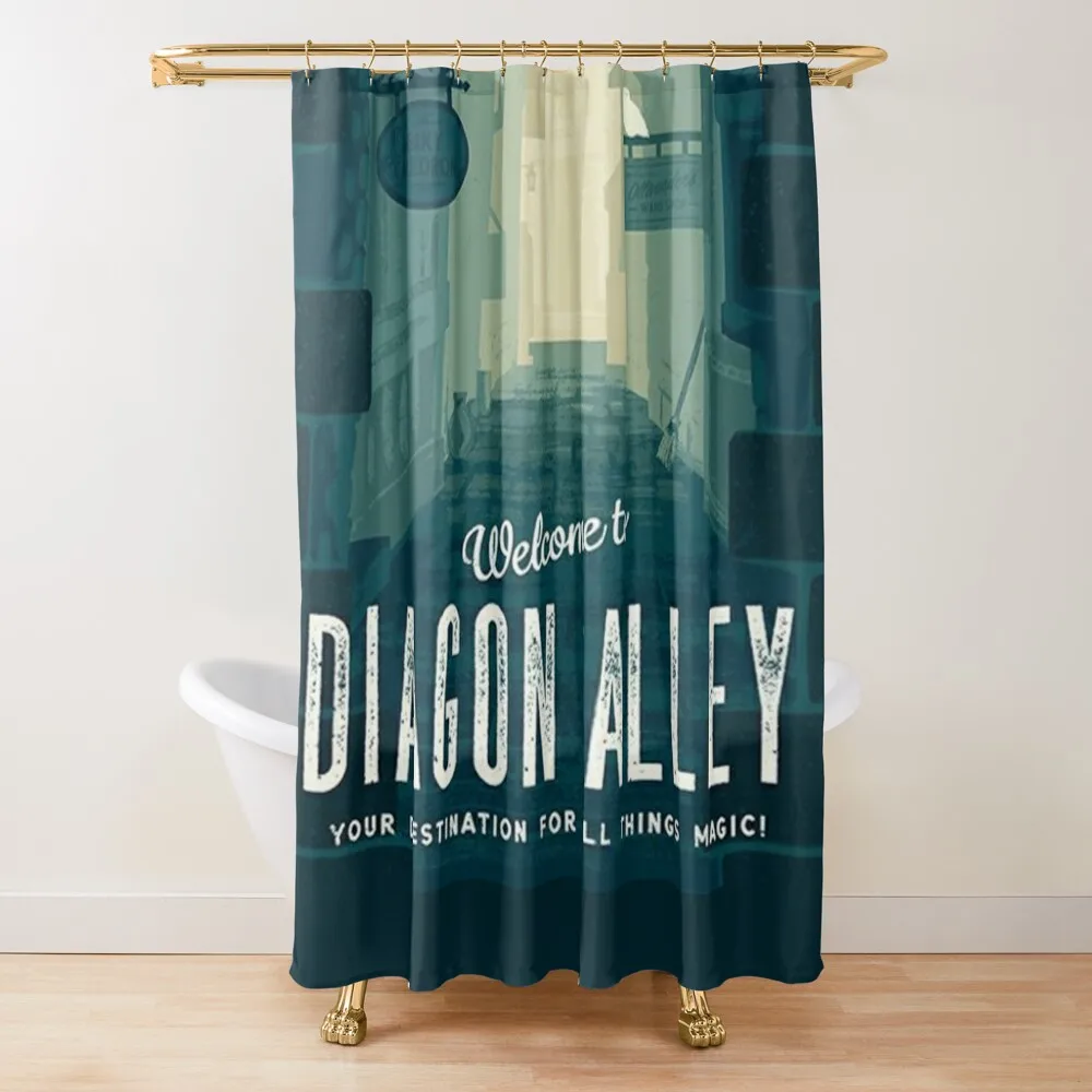 

Diagon alley Shower Curtain Modern Accessory Bathrooms In The Bathroom Curtain