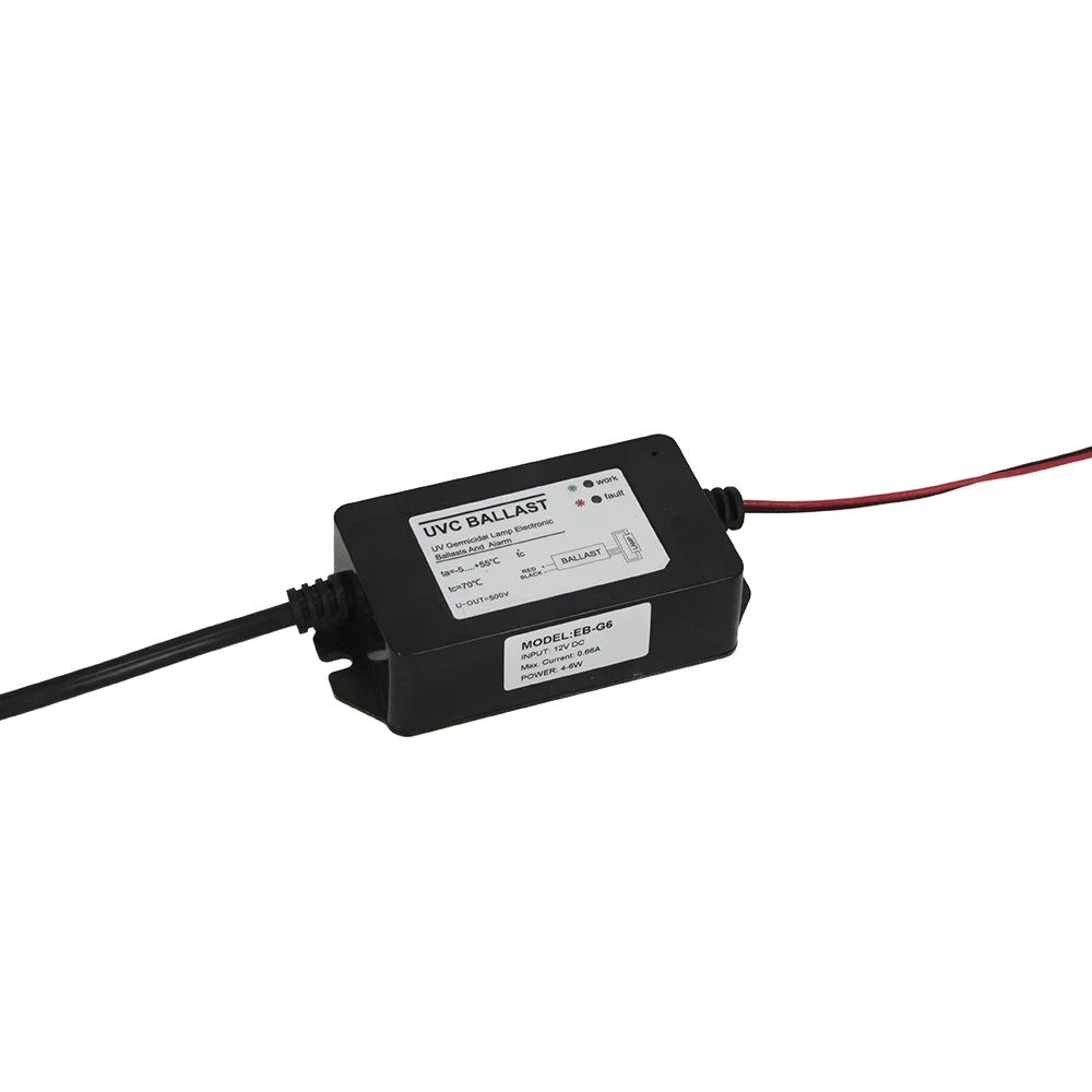 Adapter lampy UV, 12 V, 4 W do 6 W, EB-G06-12T