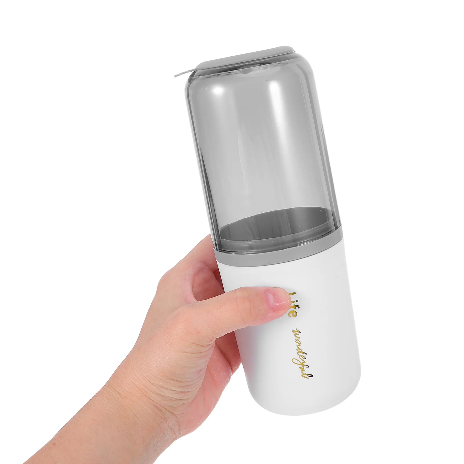 

2Pcs Portable Toothbrush Storage Containers Travel Holder Case with Drainage Hole Leakproof Compact Organizer for Outdoor