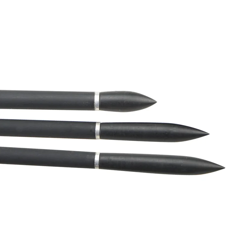 12 Pcs Archery Arrow Field Points 100/150/200/250/300/350 Grain Bullet Points Screw in Broadheads DIY Outdoor Hunting Shooting
