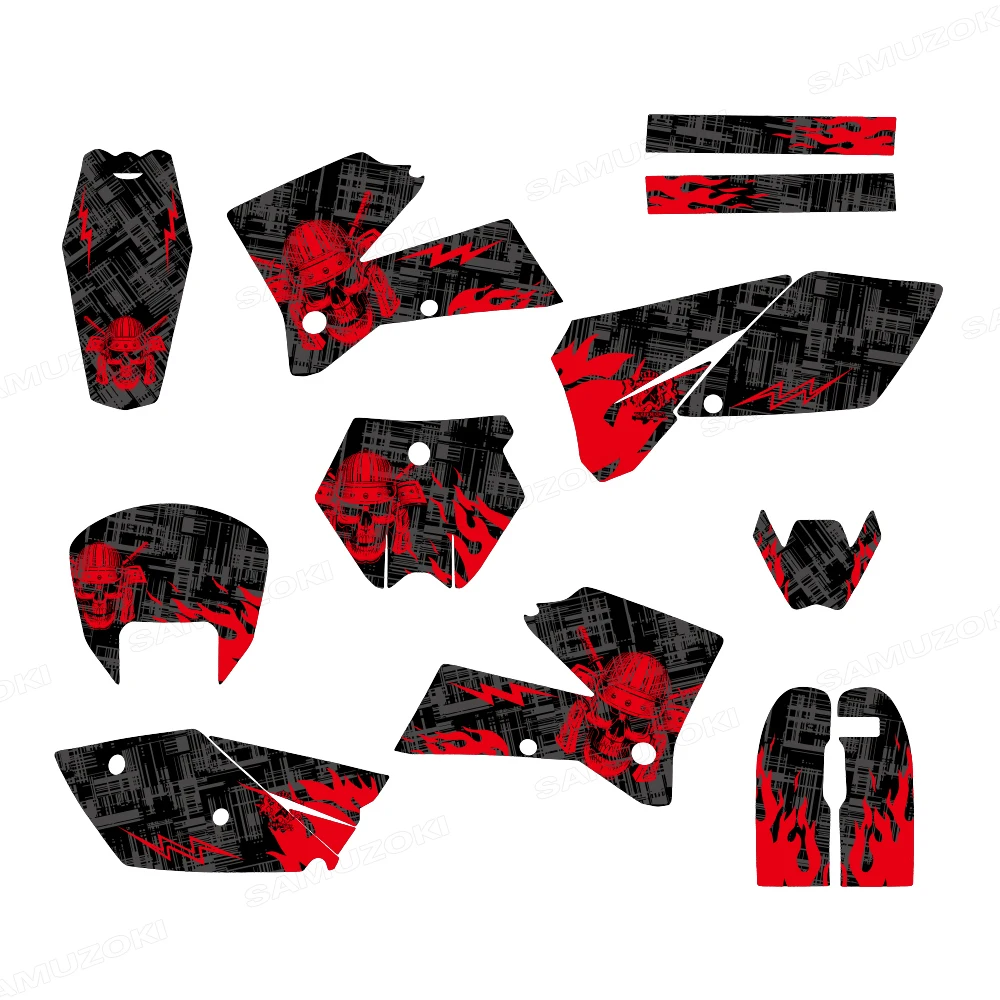 Fit for 125 250 450 525 SX Series 2005 -2006 Motorcycle Deco Background Graphics Decals Stickers Kit