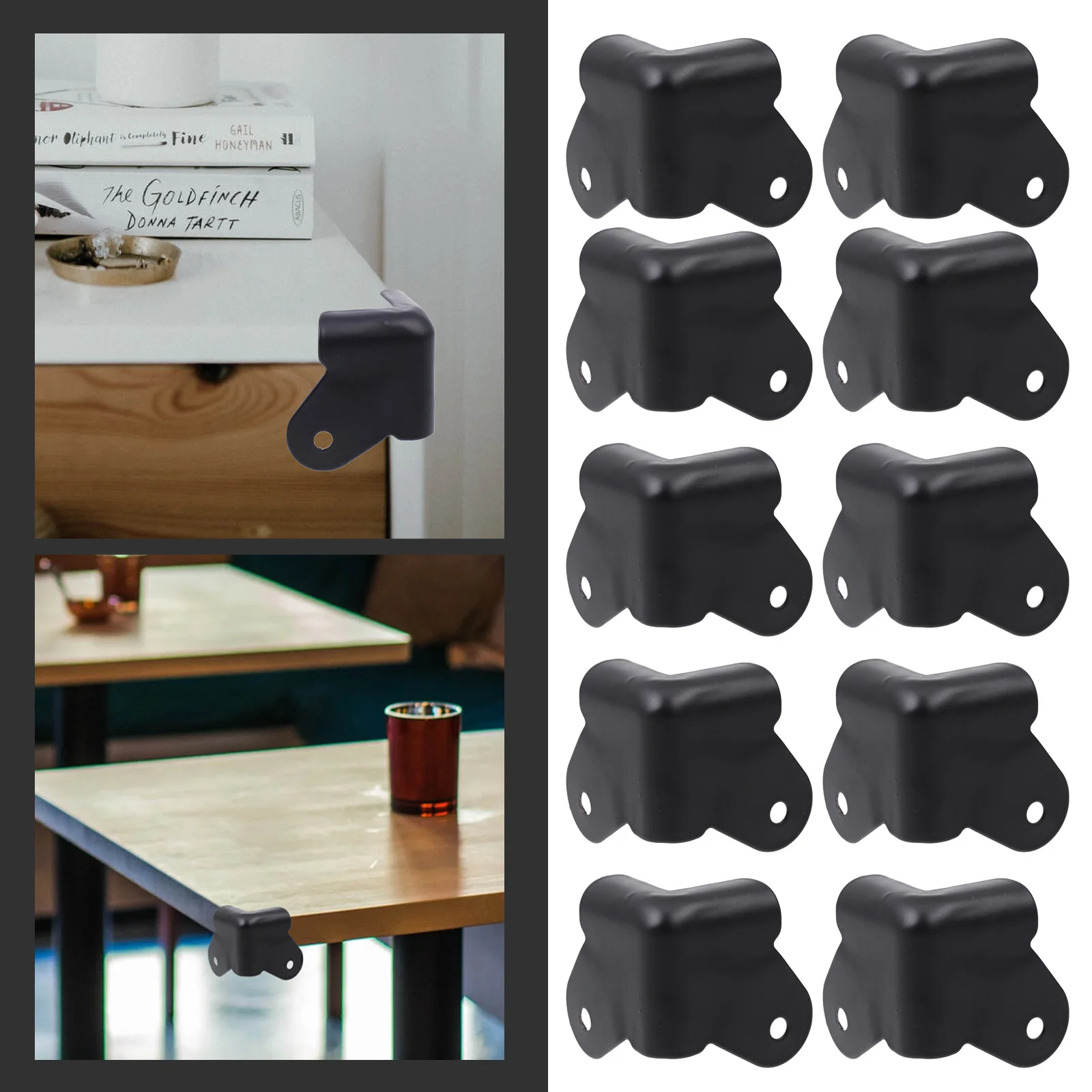 16 قطعة المضادة للتصادم الحرس الحديد المتكلم ركن حامي لخزانة الأثاث المرحلة معدات حماية ركن حماة