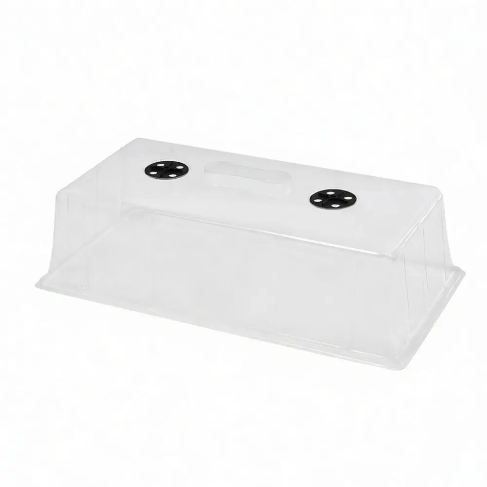 Plant Germination Tray Greenhouse Starter Box Hydroponic Propagation Case Transparent Cover Nursery Garden Supplies
