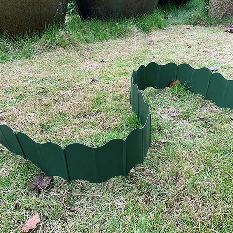 

Planting Border Fence Garden Landscaping Edging Fence Reusable Planting Fence Garden Edging Decoration-AB52