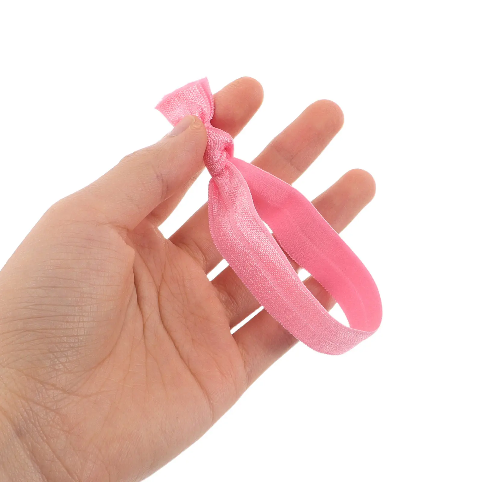 

50 шт. эластичных повязок на голову без заломов, однотонные, мягкие, для спорта, йоги, тренажерного зала, повседневного использования, нежные резинки для волос