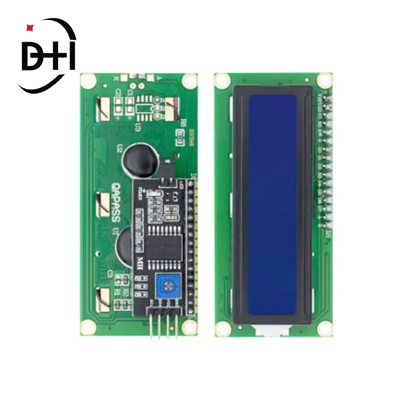 LCD1602 1602 LCD Module Blue Display PCF8574T PCF8574 IIC I2C Interface 5V for arduino