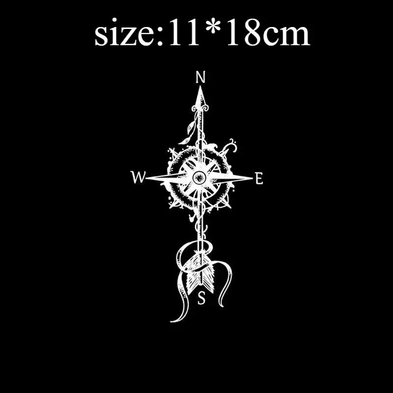 

Feather arrow compassm Temporary Tattoos,Tattoo Stickers,Waterproof Long-Lasting 15 Days,Semi-Permanent Fake Tattoo,body art