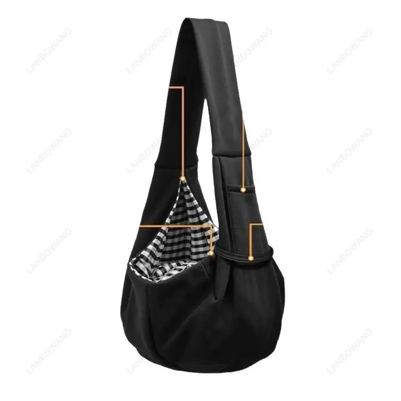 New Soft Pet Crossbody Backpack Portable Outdoor Travel Carrier Bag For Small Dogs Cats Comfort Shoulder Carry Tote