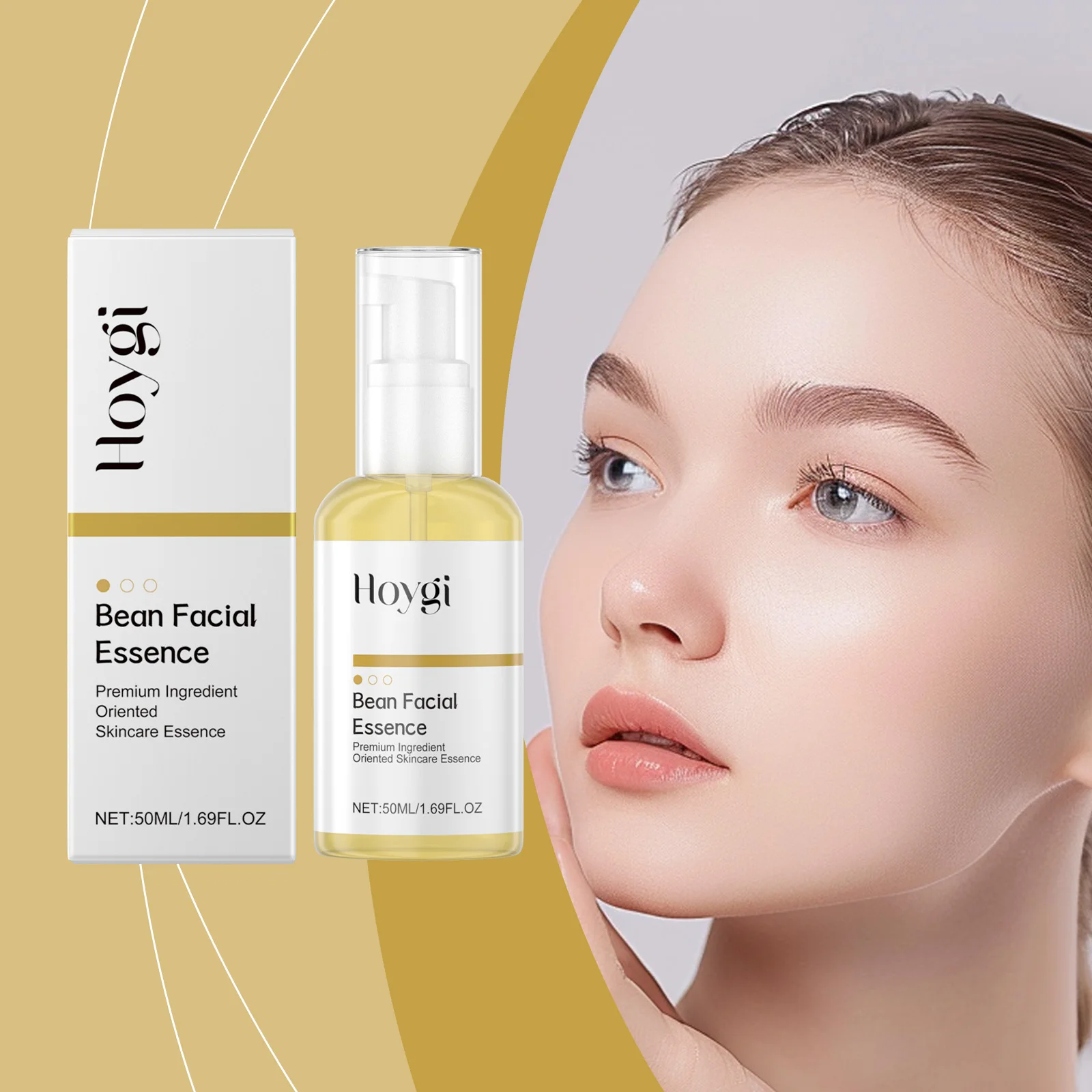 

Hoygi Nourishing and Firming Facial Essence Tightens Skin Moisturizes and Improves Skin Elasticity Daily Skincare Essence