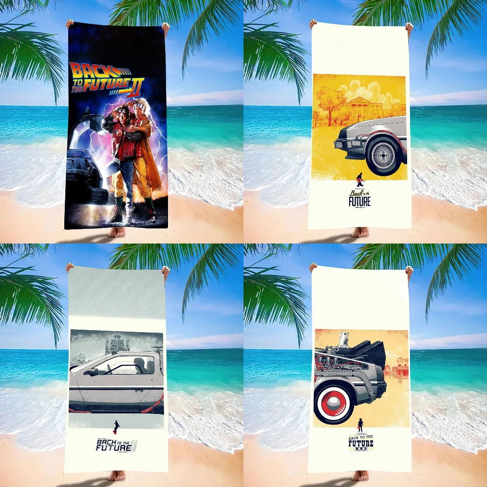 

Film B-Back To The F-Future Classics Towel Beach Towel Large Size Outdoor Travel Camping Absorbent toallas Towels