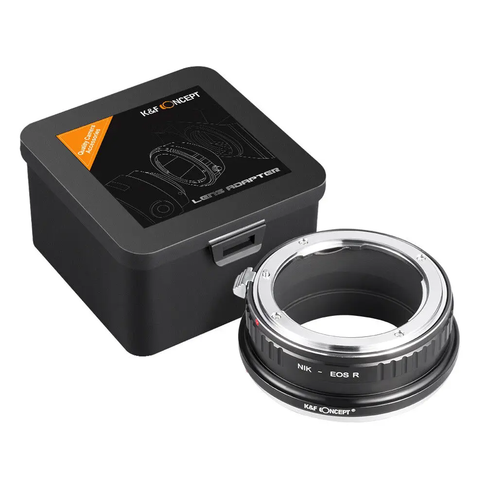 K&F Concept NF to RF Lens Adapter for Nikon F AI AIS D Mount Lens to Canon RP R5II R1 R3 R5 R50 R6 R6II R7 R8 R10 R100