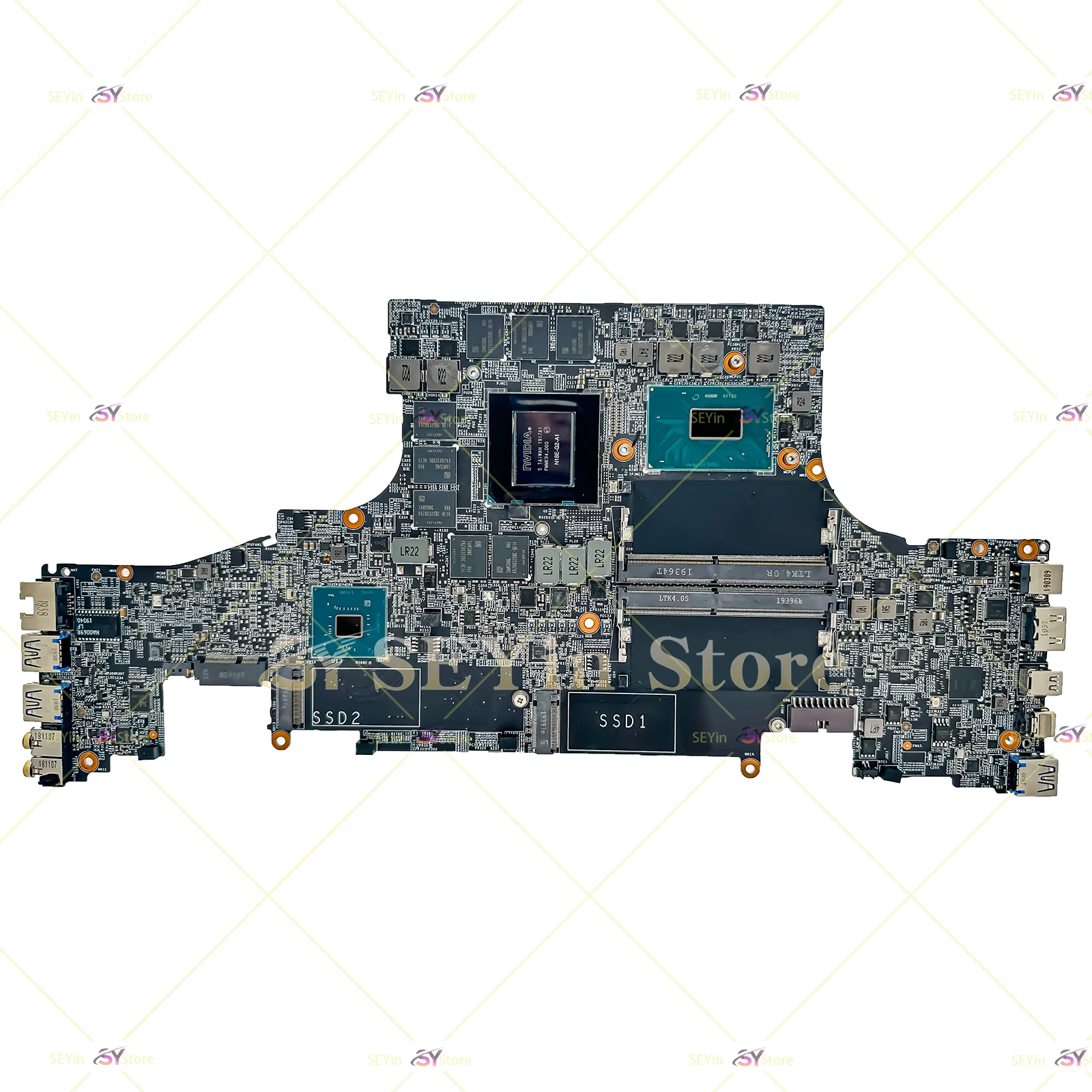 MS-16Q41 Mainboard For  MSI GS65 MS-16Q4  Laptop Motherboard I7-8750H I5-9300H I7-9750H I9-9880H 100% Working