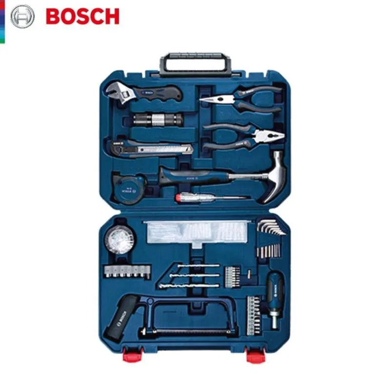 BOSCH 2607002789 108 PCS of Household Multifunctional Hardware Toolbox Bosch Hand Tools Set Power Tool Accessories