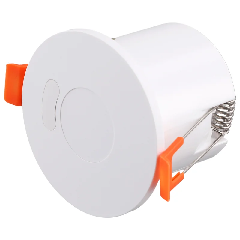 B63B-Zigbee Mmwave Human Presence Detector 220V/110V Radar Motion Sensor Relay Lux Light/Distance Detection Tuya