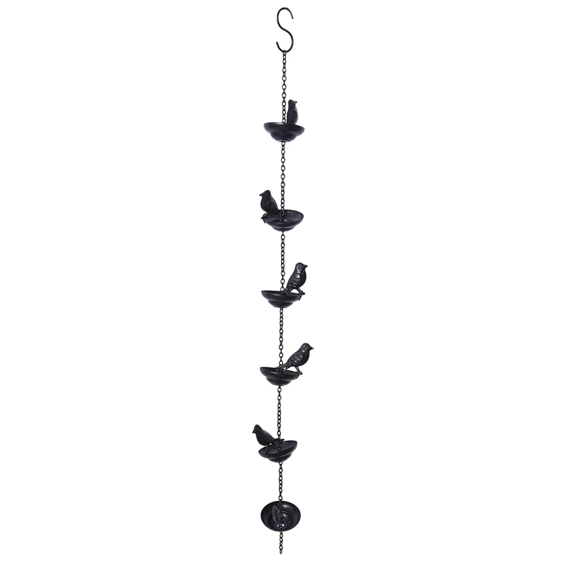 

Mobile Birds On Cups Rain Chain For Outside, Rain Chains For Gutters Downspouts Rain Chain For Home