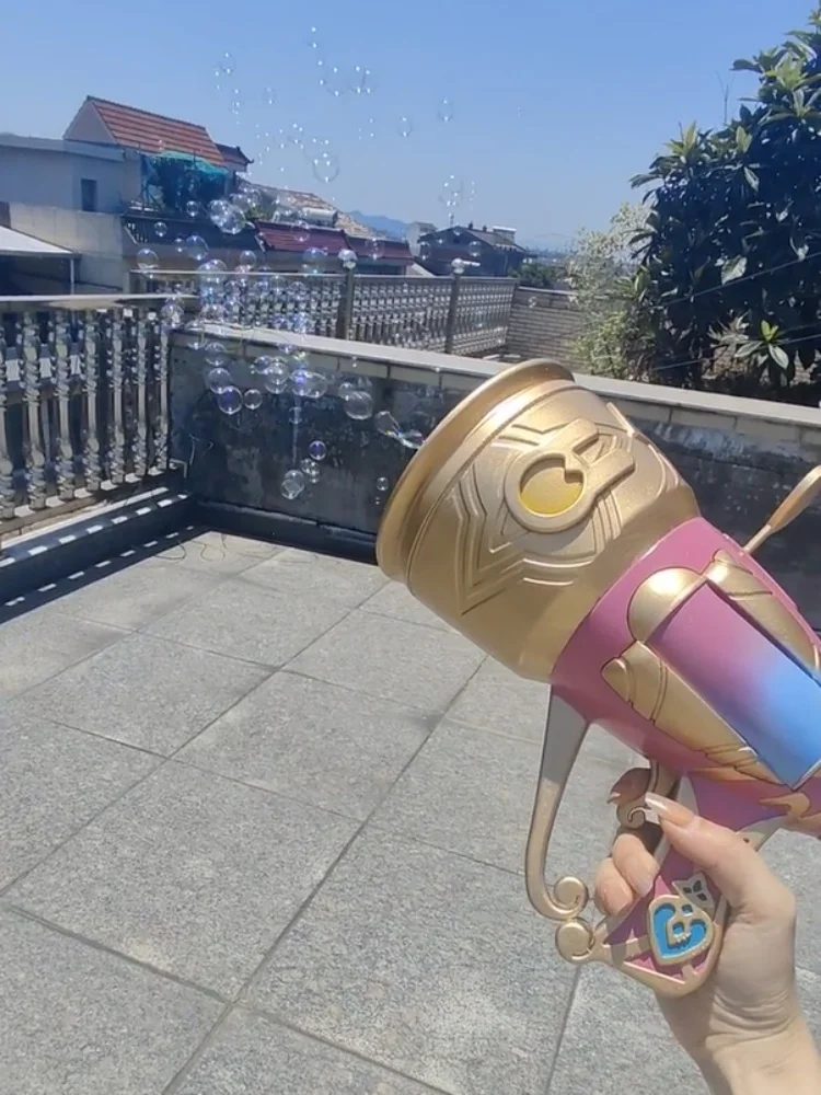

Hot In Stock Genshin Impact 2024 Gala Gathering Series Bubble Gun Toy Cosplay Funny Toy Surprise Holiday Gifts