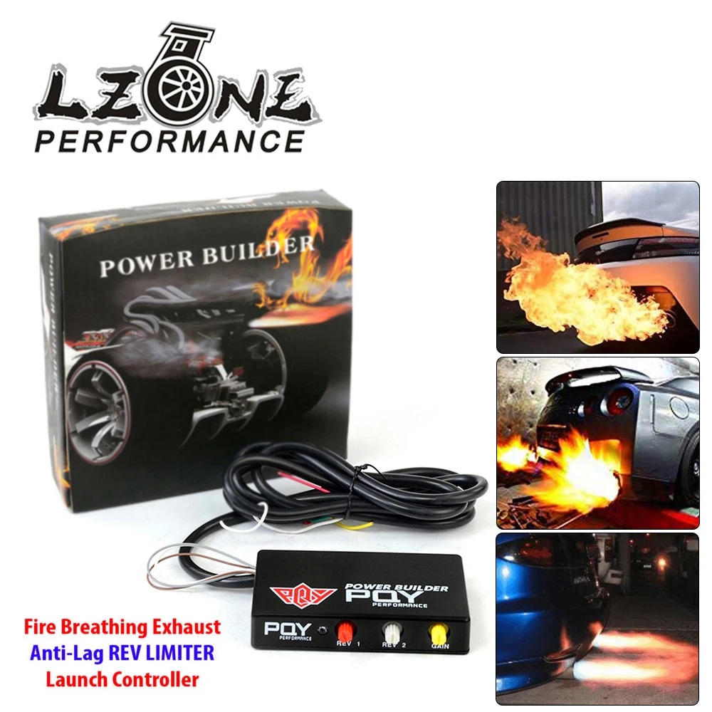 LZONE - Racing Power Builder tipo B kit fiamma scarico accensione Rev limitatore controllo di lancio JR-QTS01