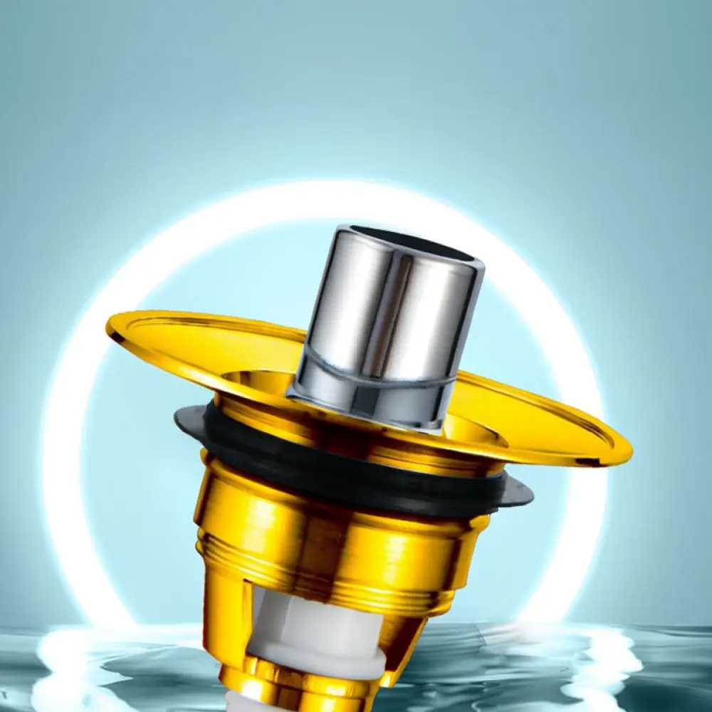 Universal Pop Up Sink Drain Filter For Mixiaomu Copper Modern Bathroom Basin Waste Plug Ceramic Sink Pressing Repair Accessory