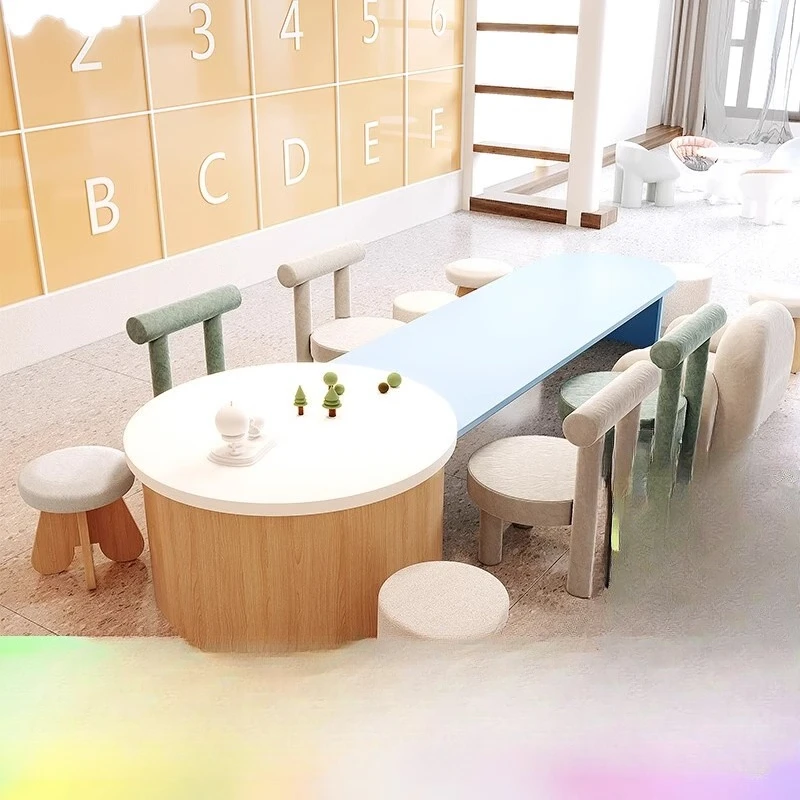 

Baby drawing game learning class chair set kindergarten toy children's table and chair writing table and chair