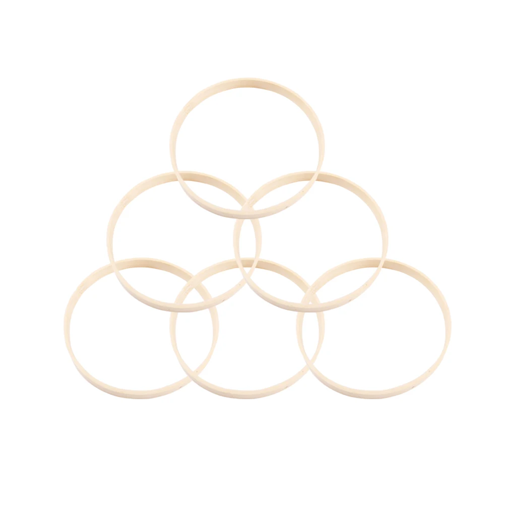 

10 Pcs Dreamcatcher Bamboo Ring DIY Wooden Accessories Wall Hanging Home Decor Craft Project Display