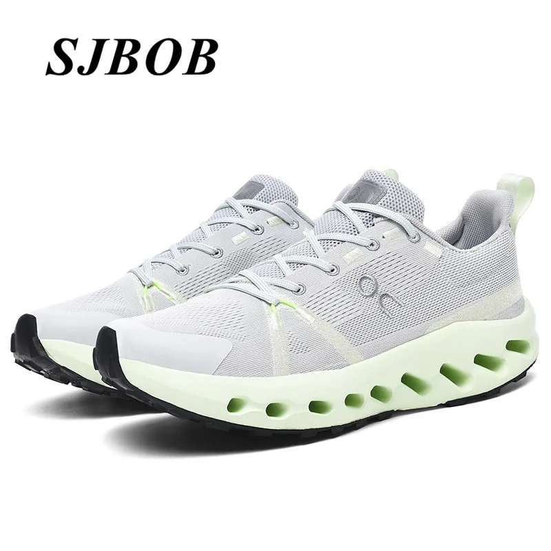 

2025 New Brand Sneakers Mens Size 39-45 Knit Running Shoes Male Light Anti-Shock Non-Slip Sports Shoes For Men Zapatillas Hombre