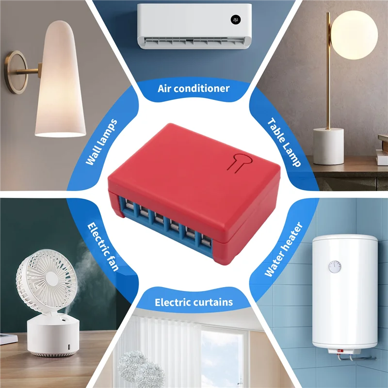 

M16K-Tuya 16A Wi-Fi умный выключатель мини DIY выключатель с приложением измерения мощности удаленное голосовое управление