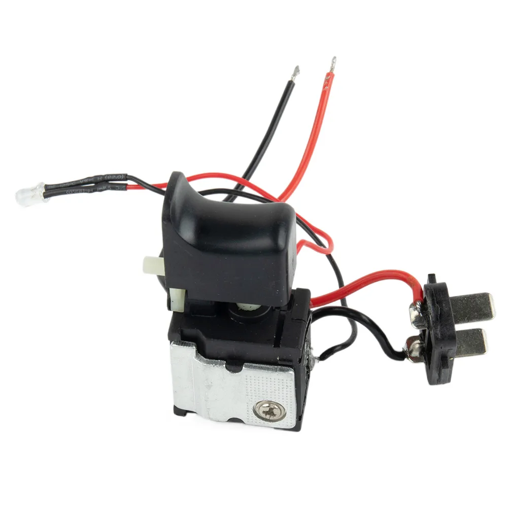 Function Of Lighting High Quality Trigger Switch 1Pc With Small Light Workshop Equipment Black Convenient For Usage