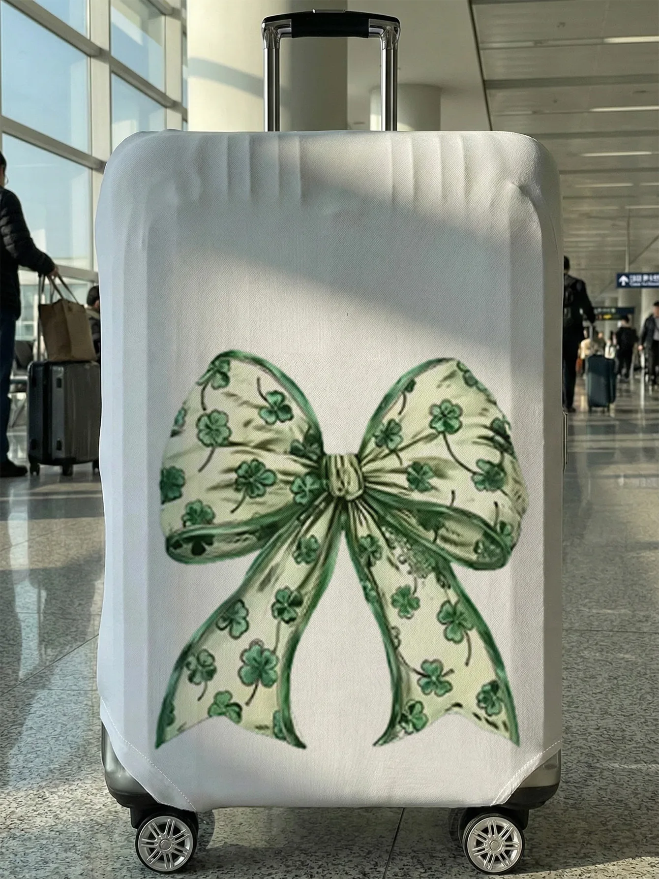

Clover bow luggage protection cover, suitable for 18-32 inch luggage covers, luggage handle gloves, travel accessories
