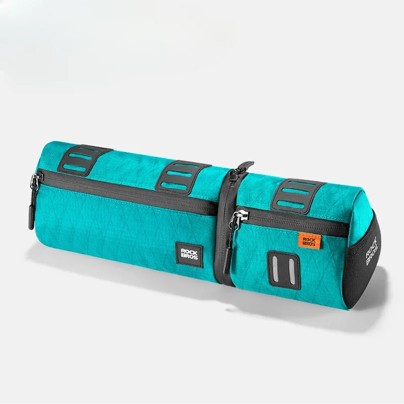 Two-in-one front bike Detachable Multi-Purpose Bag Front Beam Bags Removable Road Mountain Bike Tail Bags