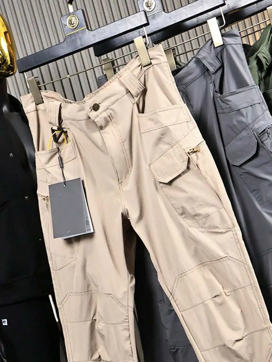 Men's Waterproof Tactical Combat Cargo Pants