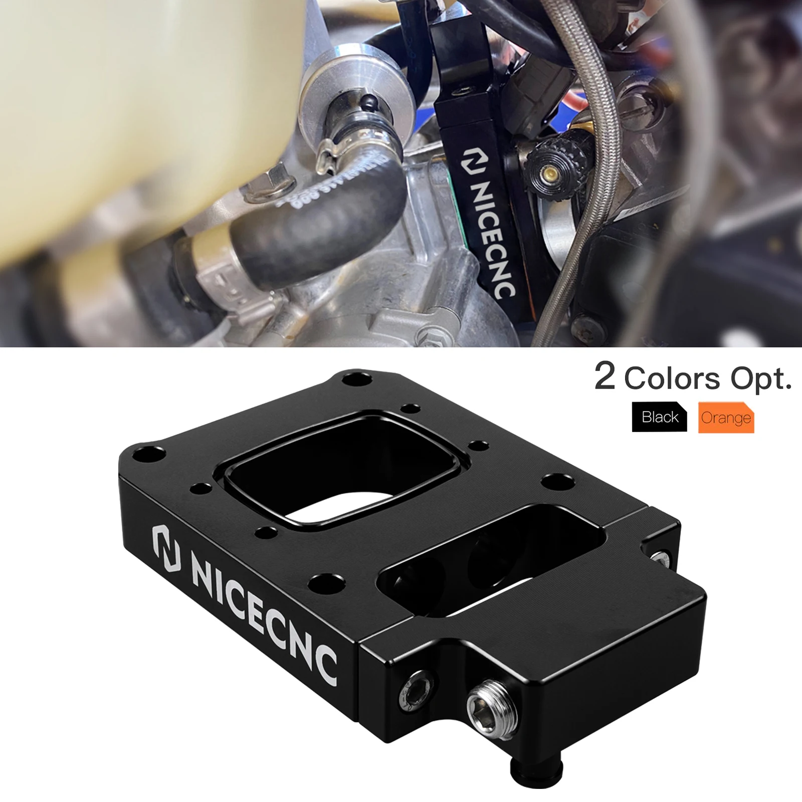 For KTM EXC 300 TPI EXC 250 TPI For Husqvarna TE 300i TX300i 2018-2023 For GasGas EC 300 2021-2023 TPI Injector Relocation Block