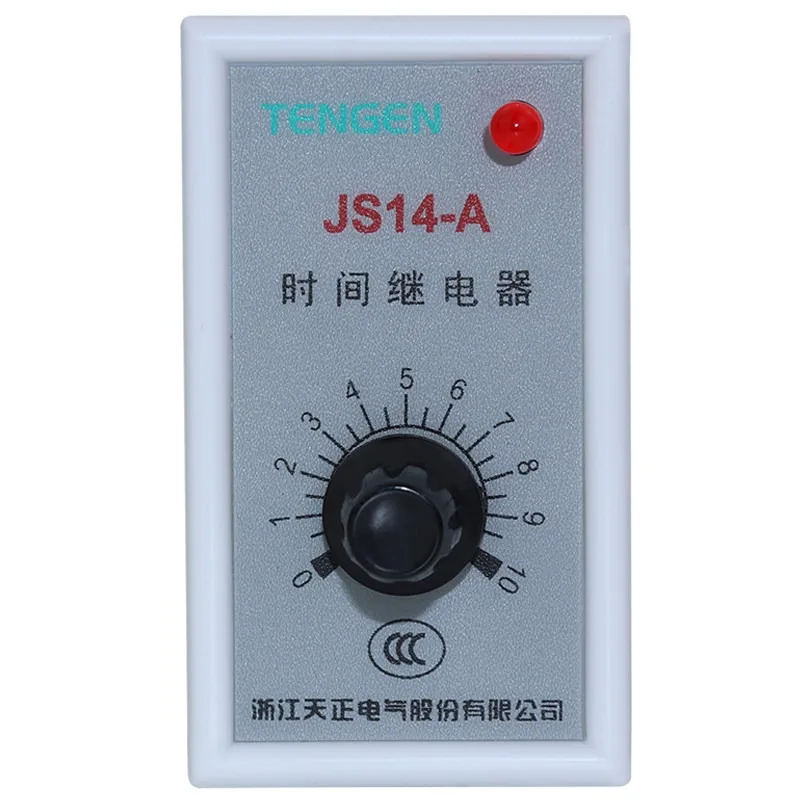 Tianzheng JS14-A Transistor Time Relay JS14A 10S 30S 60S 36V 380V 220V