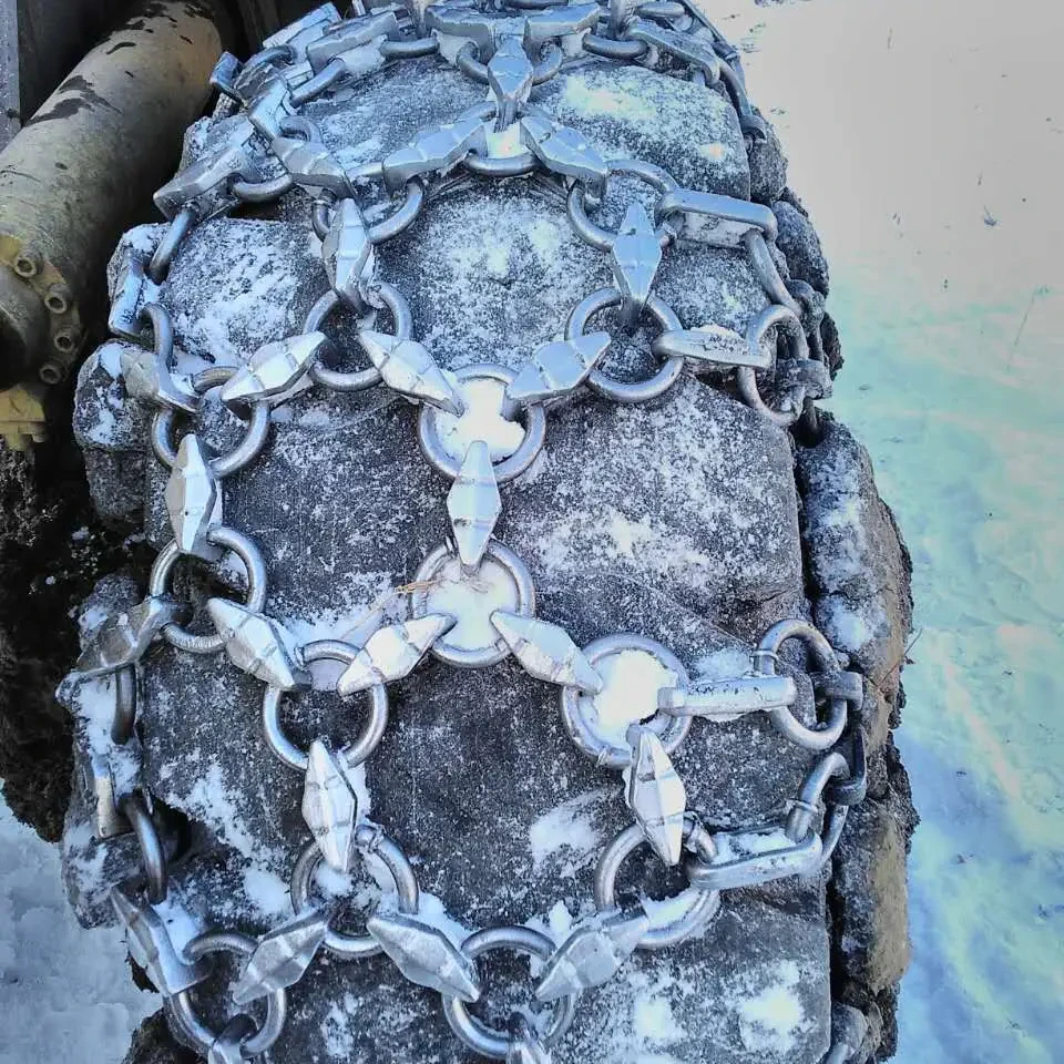 Best 4x4 Trucker Steel Anti Slip Tire Chains for Snow