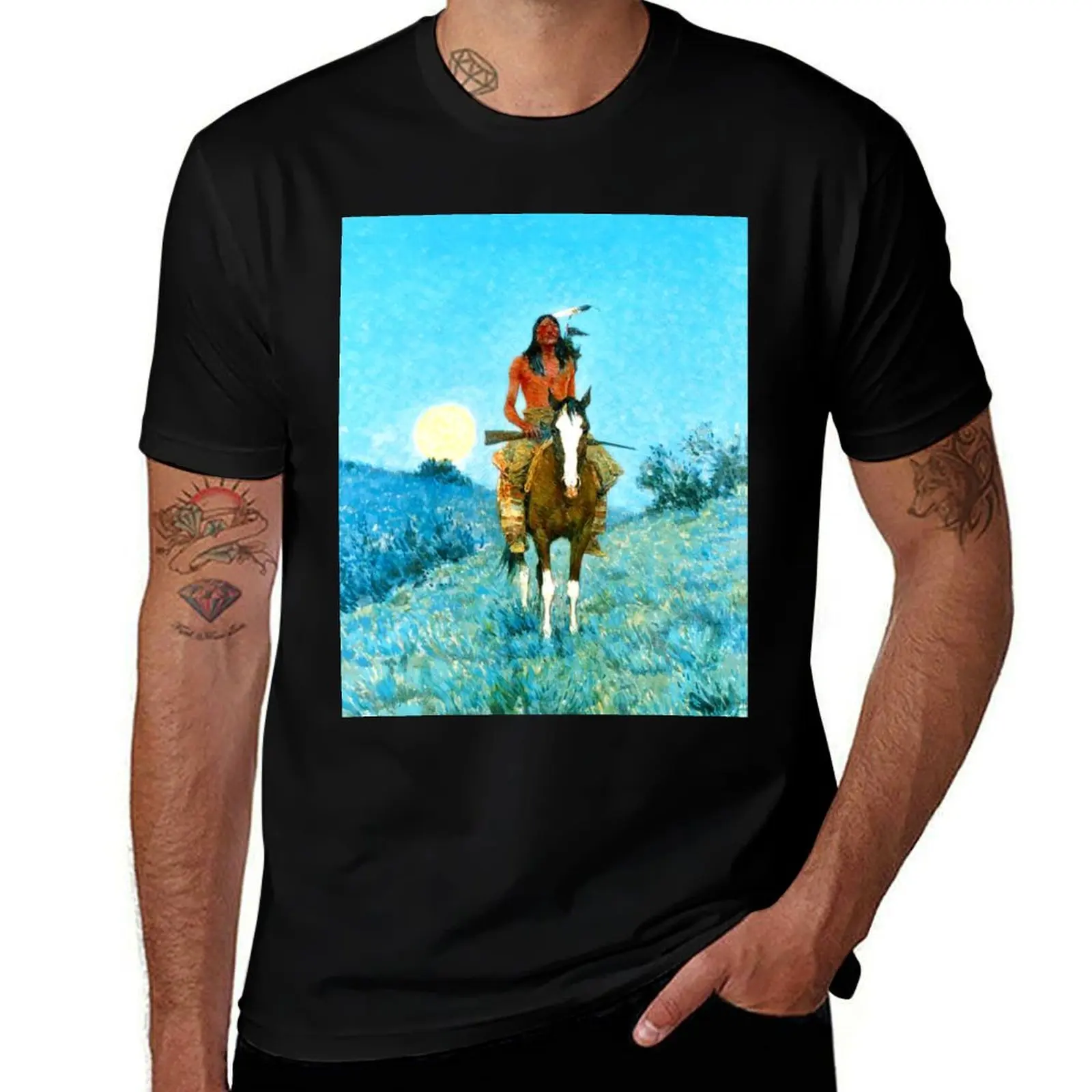 

Frederic Remington-2 T-Shirt t shirts designer t shirts for man graphic funny T-Shirt