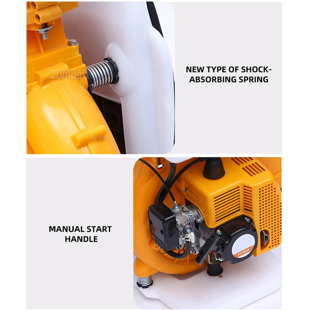 Rucksack-Hochleistungssämaschine, Hochdruck-Düngerapplikator, 14 l Düngerapplikator mit großer Reichweite